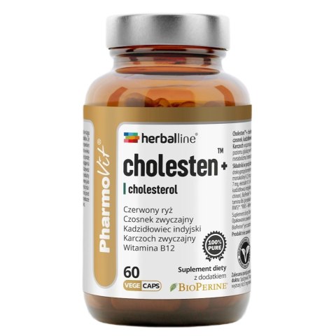 Pharmovit Cholesten + Cholesterol suplement diety 60 kapsułek Pharmovit Cholesten + Cholesterol suplement diety 60 kapsułek