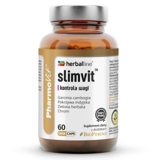 Pharmovit Slimvit kontrola wagi suplement diety 60 kapsułek