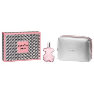 Tous LoveMe zestaw woda perfumowana spray 90ml + kosmetyczka