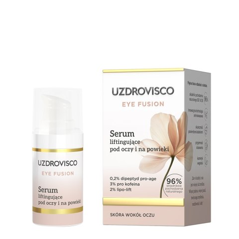UZDROVISCO Eye Fusion serum liftingujące pod oczy i na powieki 15ml UZDROVISCO Eye Fusion serum liftingujące pod oczy i na powieki 15ml