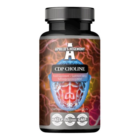 Apollo's Hegemony CDP Choline suplement diety 90 kapsułek Apollo's Hegemony CDP Choline suplement diety 90 kapsułek