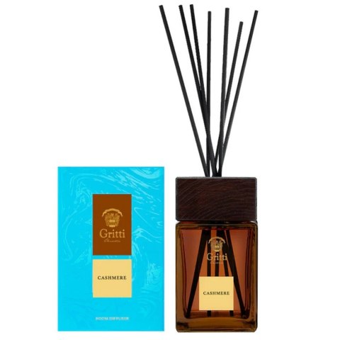 Gritti Cashmere dyfuzor zapachowy z patyczkami 500ml Gritti Cashmere dyfuzor zapachowy z patyczkami 500ml