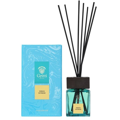 Gritti Neroli Extreme dyfuzor zapachowy z patyczkami 250ml Gritti Neroli Extreme dyfuzor zapachowy z patyczkami 250ml