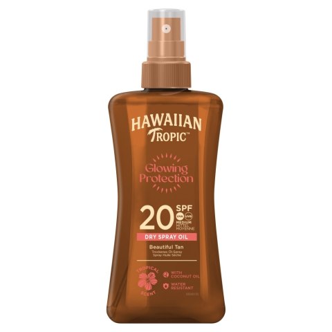 Hawaiian Tropic Glowing Protection olejek do opalania SPF20 200ml