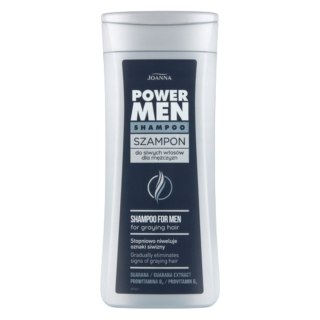 Joanna Power Man Szampon do Siwych Włosów dla Mężczyzn 200ml