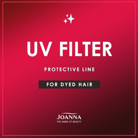 Joanna Professional Filtr UV Szampon ochronny o zapachu wiśni 1000ml Joanna Professional Filtr UV Szampon ochronny o zapachu wiśni 1000ml