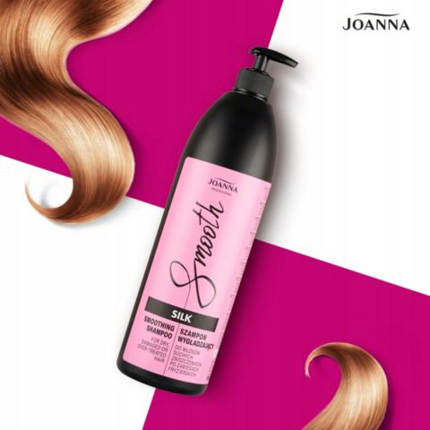 Joanna Professional Silk Szampon wygładzający z jedwabiem 1000ml Joanna Professional Silk Szampon wygładzający z jedwabiem 1000ml