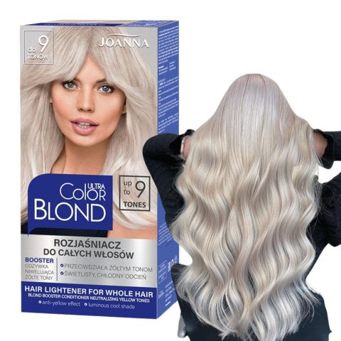 Joanna Ultra Color Blond Rozjaśniacz do Całych Włosów do 9 Tonów Joanna Ultra Color Blond Rozjaśniacz do Całych Włosów do 9 Tonów