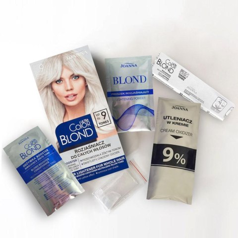 Joanna Ultra Color Blond Rozjaśniacz do Całych Włosów do 9 Tonów Joanna Ultra Color Blond Rozjaśniacz do Całych Włosów do 9 Tonów