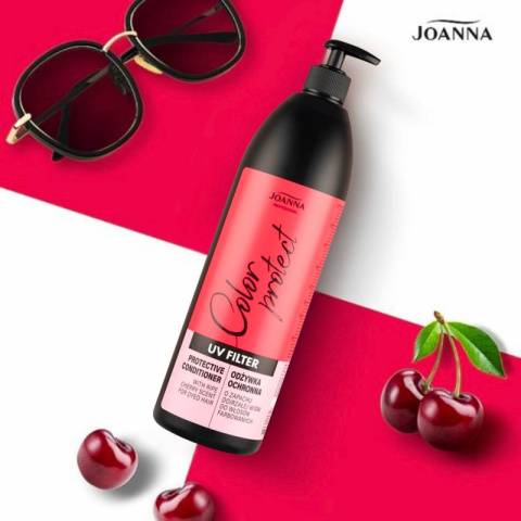 Joanna Professional Filtr UV Odżywka do włosów farbowanych 1000ml Joanna Professional Filtr UV Odżywka do włosów farbowanych 1000ml