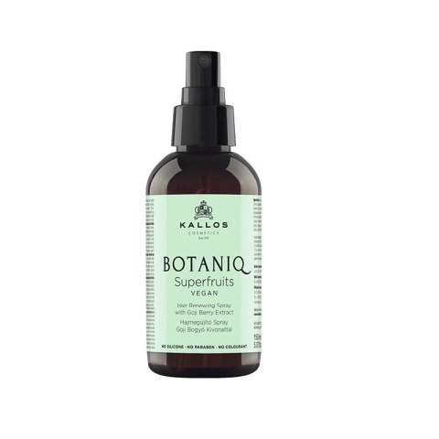 Kallos Botaniq Superfruits Hair Renewing Spray odświeżający spray do włosów 150ml Kallos Botaniq Superfruits Hair Renewing Spray odświeżający spray do włosów 150ml