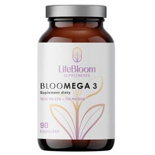 LifeBloom BlooMega 3 suplement diety 90 kapsułek