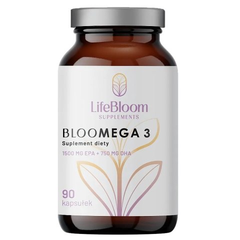LifeBloom BlooMega 3 suplement diety 90 kapsułek LifeBloom BlooMega 3 suplement diety 90 kapsułek