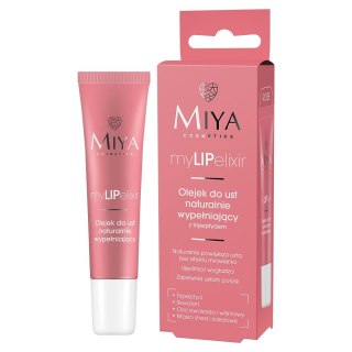 Miya Cosmetics MyLIPelixir olejek do ust naturalnie wypełniający rose 10g