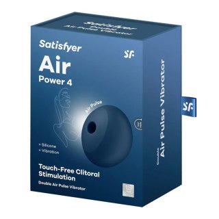 Satisfyer Air Power 4 stymulator łechtaczkowy z wibracjami Navy