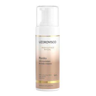 UZDROVISCO Body & Face Ritual pianka samoopalająca do ciała i twarzy 150ml