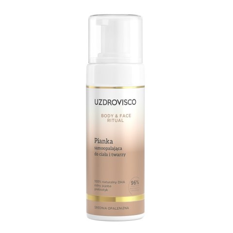 UZDROVISCO Body & Face Ritual pianka samoopalająca do ciała i twarzy 150ml UZDROVISCO Body & Face Ritual pianka samoopalająca do ciała i twarzy 150ml