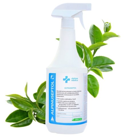 Alpinuseptol Płyn do Dezynfekcji Powierzchni Green Tea 1l