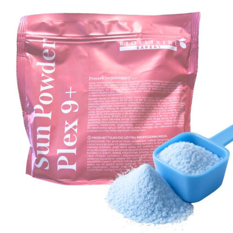 Bioelixire Sun Powder Plex 9+ Rozjaśniacz 500g Bioelixire Sun Powder Plex 9+ Rozjaśniacz 500g