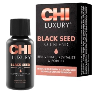 CHI Luxury Black Seed Dry Oil, suchy olejek z czarnuszki 15ml