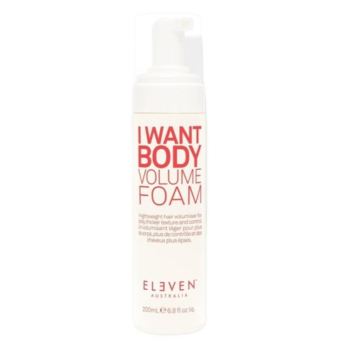 Eleven Australia I Want Body Volume Foam pianka dodająca objętości 200ml