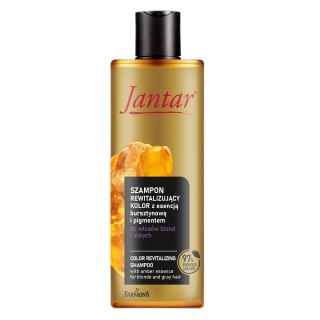 Farmona Jantar szampon rewitalizujący kolor z esencją bursztynową i pigmentem do włosów blond i siwych 300ml
