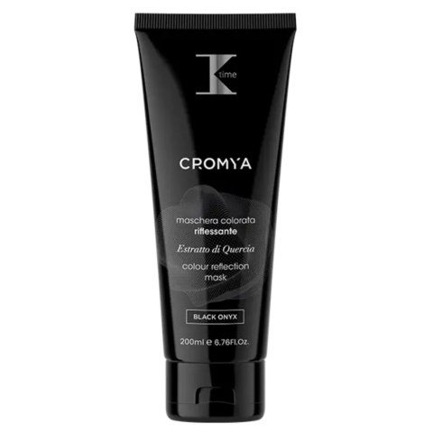 K-Time Cromya Maska Koloryzująca Czarny Onyks 200ml K-Time Cromya Maska Koloryzująca Czarny Onyks 200ml