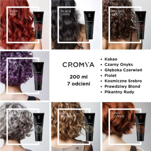 K-Time Cromya Maska Koloryzująca Prawdziwy Blond 200ml K-Time Cromya Maska Koloryzująca Prawdziwy Blond 200ml