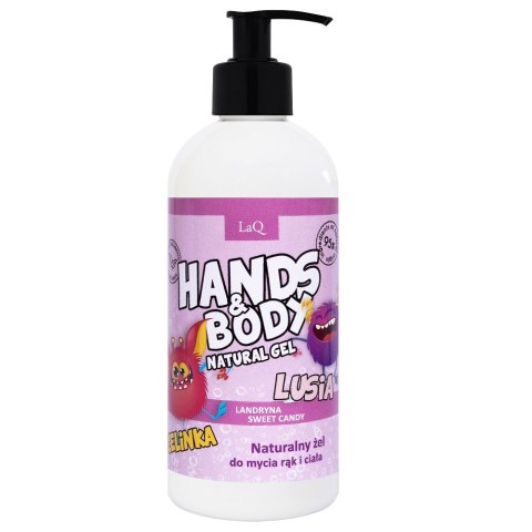 LaQ Naturalny żel do mycia rąk i ciała Celinka i Lusia 300ml LaQ Naturalny żel do mycia rąk i ciała Celinka i Lusia 300ml