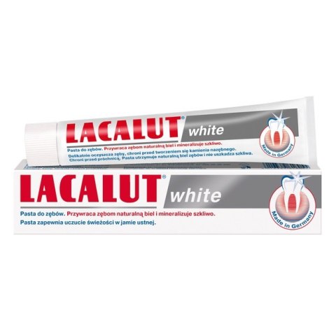 Lacalut White wybielająca pasta do zębów 75ml Lacalut White wybielająca pasta do zębów 75ml