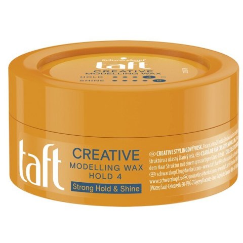 Taft Creative wosk modelujący do włosów 75ml Taft Creative wosk modelujący do włosów 75ml