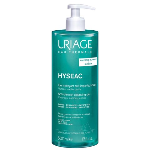 URIAGE Hyseac żel oczyszczający 500ml URIAGE Hyseac żel oczyszczający 500ml