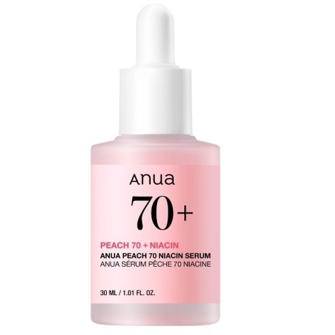 Anua Peach 70 + Niacin rozświetlające serum do twarzy 30ml