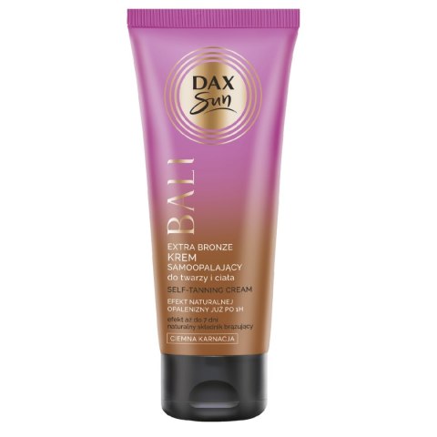 Dax Sun Krem samoopalający do twarzy i ciała Bali - extra bronze 75ml Dax Sun Krem samoopalający do twarzy i ciała Bali - extra bronze 75ml