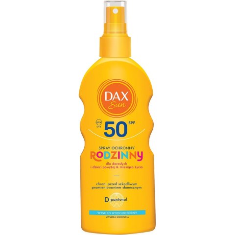 Dax Sun Rodzinny spray ochronny SPF50 200ml Dax Sun Rodzinny spray ochronny SPF50 200ml
