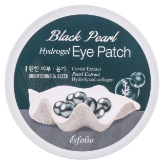 Esfolio Black Pearl Hydrogel Eye Patch hydrożelowe płatki pod oczy 60szt