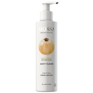 MOSSA Juicy Clean kremowa emulsja oczyszczająca z białą porzeczką 190ml