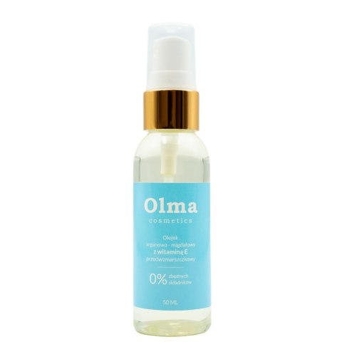 Olma Cosmetics Olejek przeciwzmarszczkowy arganowo-migdałowy z witaminą E 50ml Olma Cosmetics Olejek przeciwzmarszczkowy arganowo-migdałowy z witaminą E 50ml