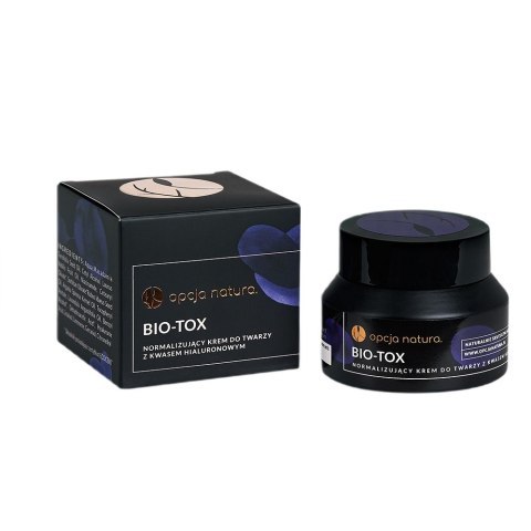 Opcja Natura Bio-Tox normalizujący krem do twarzy z kwasem hialuronowym 50ml Opcja Natura Bio-Tox normalizujący krem do twarzy z kwasem hialuronowym 50ml