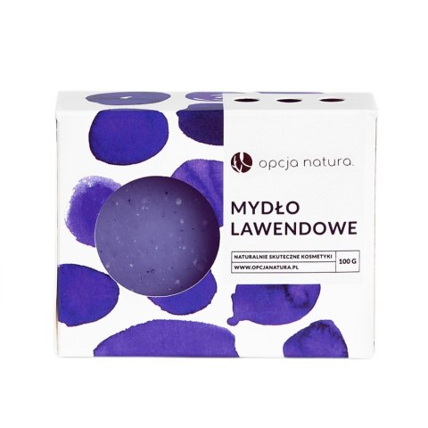 Opcja Natura Mydło lawendowe 100g Opcja Natura Mydło lawendowe 100g