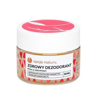 Opcja Natura Zdrowy dezodorant Pinia & Grejpfrut 50ml