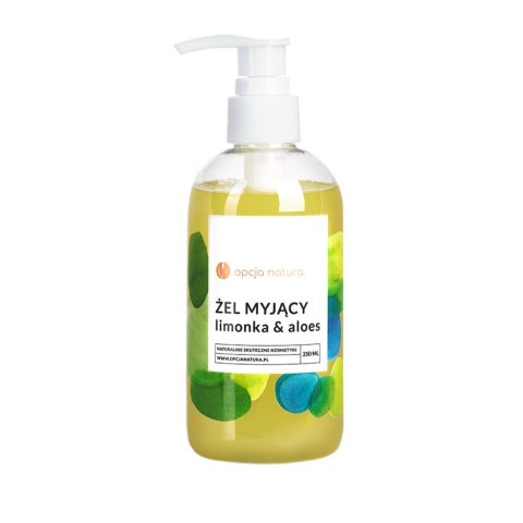 Opcja Natura Żel myjący Limonka & Aloes 250ml Opcja Natura Żel myjący Limonka & Aloes 250ml