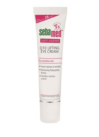 Sebamed Anti-Ageing Q10 Lifting Eye Cream przeciwzmarszczkowy krem pod oczy 15ml