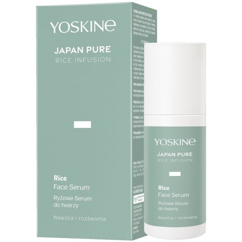 Yoskine Japan Pure Rice Infusion ryżowe serum do twarzy 30ml Yoskine Japan Pure Rice Infusion ryżowe serum do twarzy 30ml