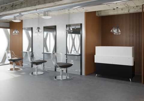 Ayala Fotel fryzjerski hydrauliczny GHOST