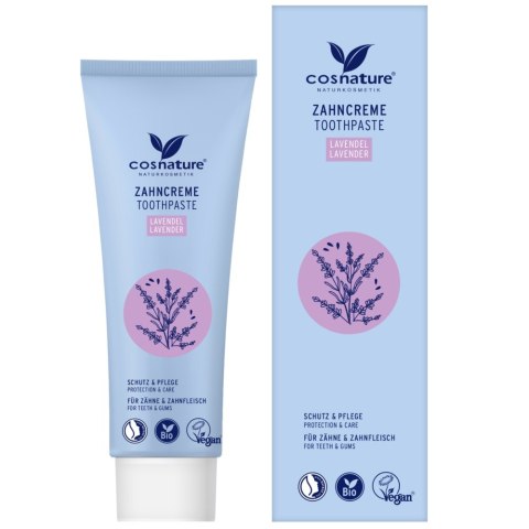 Cosnature Toothpaste pasta do zębów z fluorem lawenda/mięta 75ml