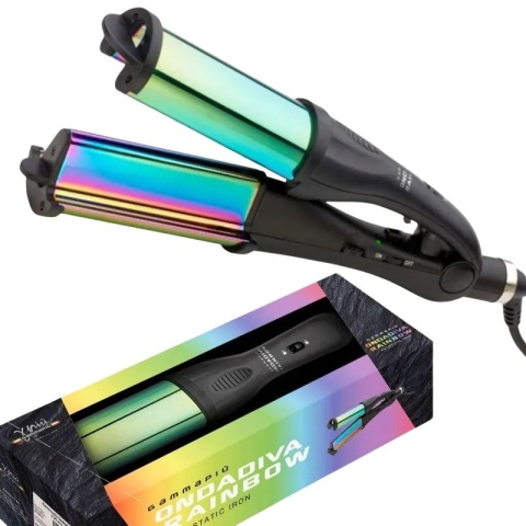 Gamma PIU Ondadiva Rainbow 2w1 Lokówko falownica do włosów Gamma PIU Ondadiva Rainbow 2w1 Lokówko falownica do włosów