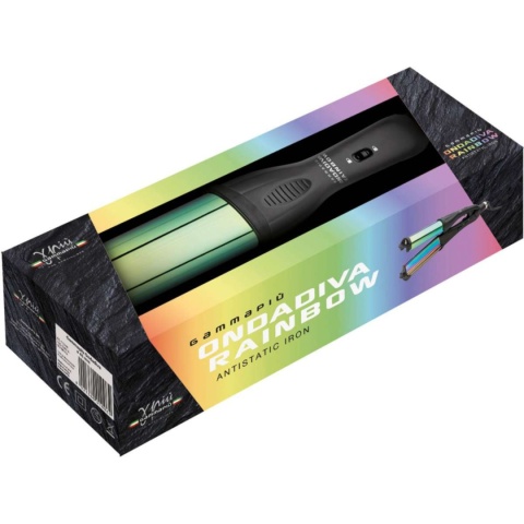 Gamma PIU Ondadiva Rainbow 2w1 Lokówko falownica do włosów Gamma PIU Ondadiva Rainbow 2w1 Lokówko falownica do włosów