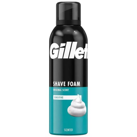 Gillette Sensitive Skin pianka do golenia 200ml