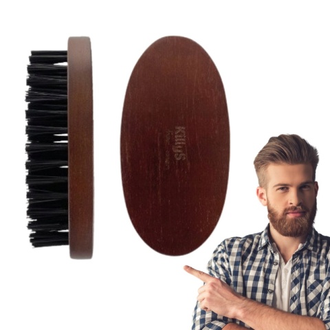 KillyS For Men Beard Brush Drewniana szczotka do brody KillyS For Men Beard Brush Drewniana szczotka do brody